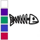 Fish Bones - Vinyl Decal Sticker - Multiple Colors & Sizes - #6019