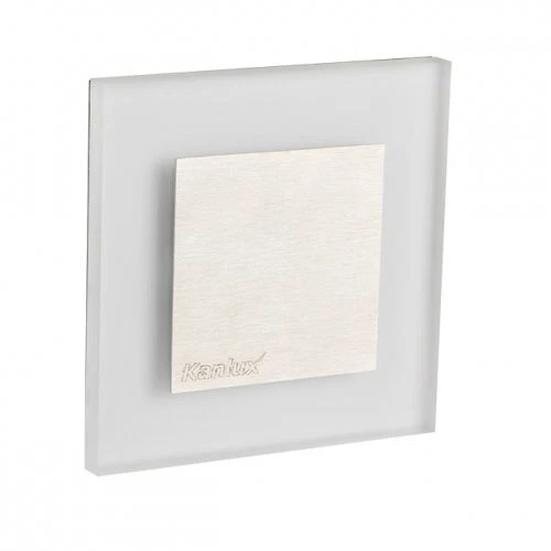 Faretto Segnapassi da incasso 0.8W Quadrato No Driver Kanlux APUS LED WW Mod. 23 - Immagine 1 di 1