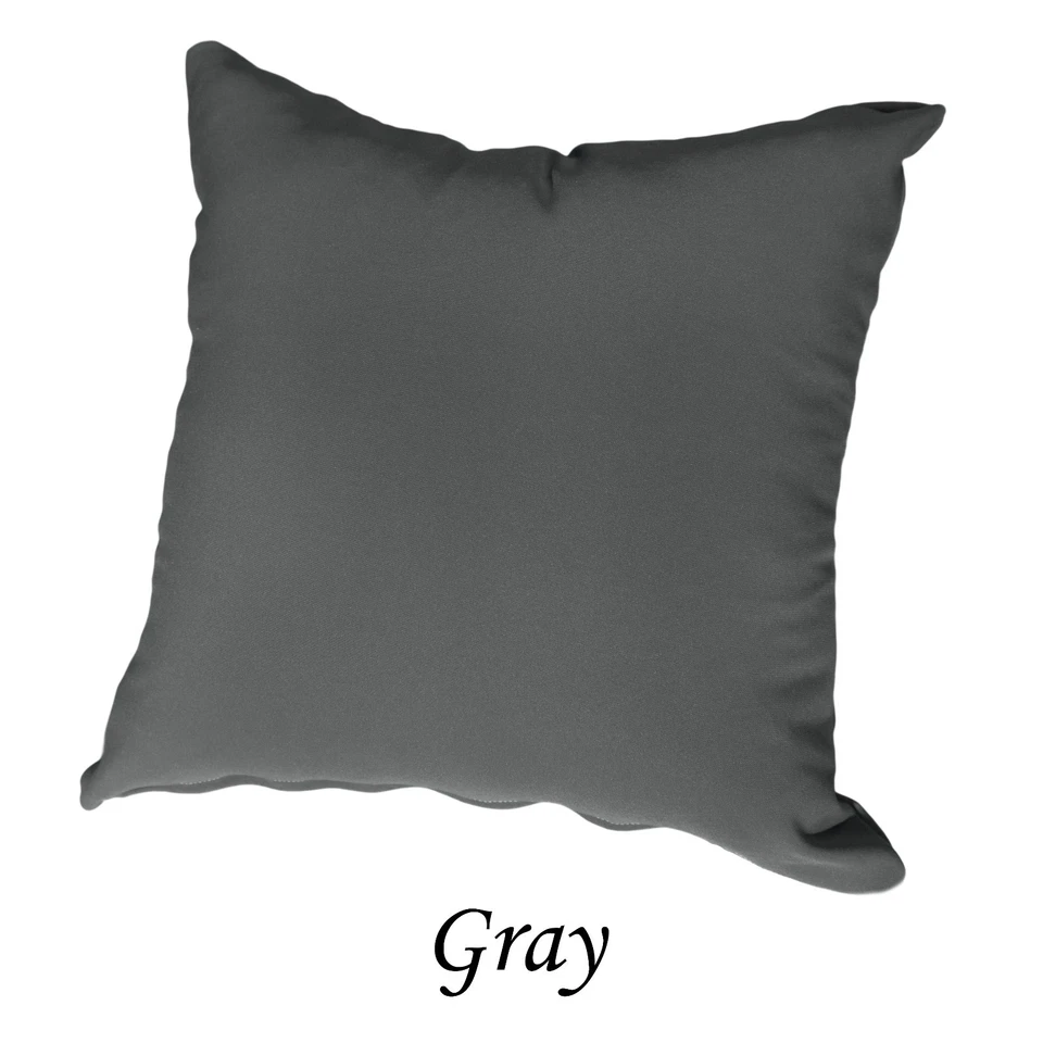 Juego de 2 Funda Cojín Funda Almohada Hogar Sofá Deco Talla 12 18 20 24 26 Añadir Inserto Foto 1 de 2