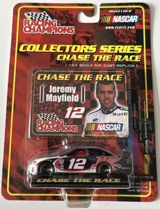 Racing Champions #12 Jeremy Mayfield Nascar Chase The Race Mobil 1 Ford Taurus - Picture 1 of 6