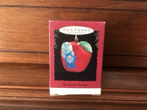 Hallmark 1994 Andenken Ornament Champion Lehrerbuch Wurm sehr guter Zustand gebraucht - Bild 1 von 4
