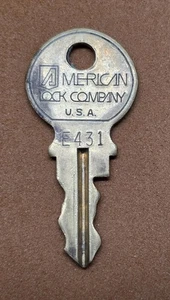American Lock Schlüssel E431 - Bild 1 von 2
