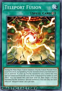 YUGIOH DUAD-EN060 Teleport Fusion Common 1st Edition NM - Picture 1 of 1