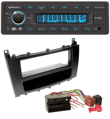 Continental MP3 DAB USB Bluetooth Autoradio für Mercedes CLK W209 C-Klasse W203 - Bild 1 von 4