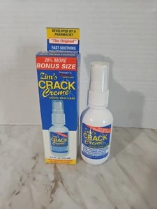 Crema Zim's Crack Fórmula Líquida Original Nuevo Stock Antiguo 2.4 OZ - Imagen 1 de 8
