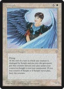 Seraph (MP) Ice Age ICE Magic MTG - Picture 1 of 1