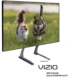 NEU Tischplatte Vizio Smart TV Ständer Basis Universal Halterung für 13 - 72 Zoll - Bild 1 von 8
