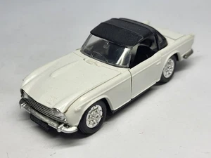 Coche Modelo Vintage 1/43 NOREV TRIUMPH TR5 Blanco Hecho en Francia - Imagen 1 de 15
