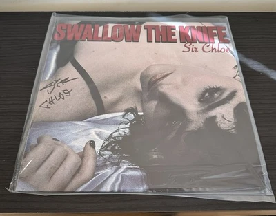 SIR CHLOE Swallow The Knife Exclusive Black Red Vinyl LP SIGNED [SHIPS NOW] 🆕✅ - Image 1 of 3