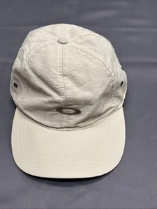 Vintage Oakley Software Cream Green Made In USA Cap Hats - Picture 1 of 6