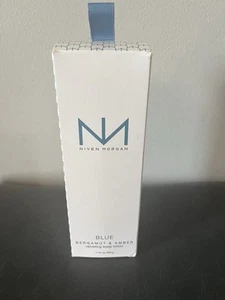 Niven Morgan Bergamot and Amber Blue Velveting Body Lotion 11oz / 324 G - Picture 1 of 7