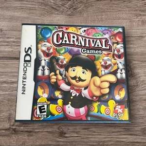 Carnival Games (Nintendo DS, 2008) Authentic & Tested CARNIVAL DS GAME - Picture 1 of 3