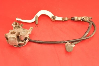 2000 96-07 HONDA CR80R CR80 CR80RB CR85R Rear Brake Master Caliper Lever Hose - Image 1 of 4