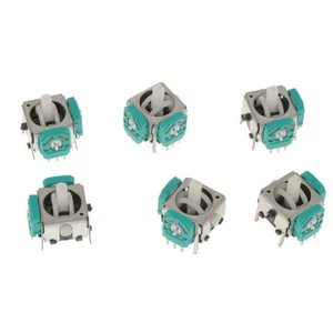 6x 3D Analog Joystick Stick Switch Replacement for Nintendo Game cube Controller - Picture 1 of 5