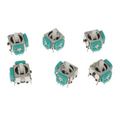 6x 3D Analog Joystick Stick Switch Replacement for Nintendo Game cube Controller - Image 1 of 4