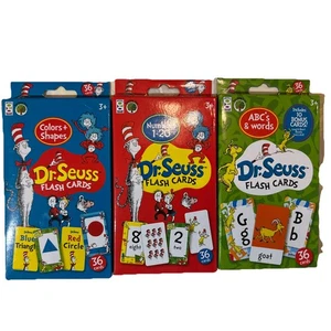 Tarjetas flash Dr. Seuss — números, ABC, colores - Imagen 1 de 4