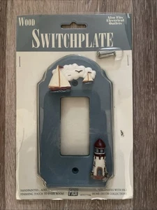 Leuchtturm Maritim Schalterplatte Steckdosenabdeckung - Bild 1 von 5