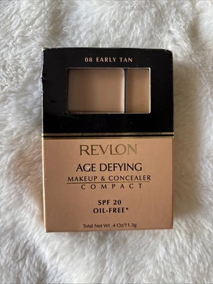 NEW Revlon Age Defying Makeup & Concealer Compact - EARLY TAN - Image 1 of 4