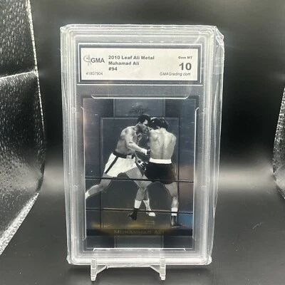 2010 / 2011 leaf  metal Muhammad Ali   #94  GMA 10 - Image 1 of 2
