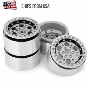 Cerchi cerchi 35 mm 2,2' Beadlock per 1/10 RC Axial SCX10 RR10 Wraith 90048 ecc US - Foto 1 di 12