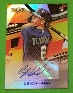 ⚾️2022 Topps Fire Greg Deichmann Autograph RC Rookie Auto Chicago Cubs⚾️ - Picture 1 of 2
