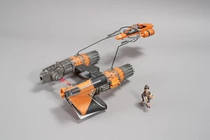 Star Wars Ep 1 La minaccia fantasma Sebulba's Pod Racer 1999 Hasbro incompleto - Foto 1 di 16