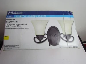Westinghouse Lighting 03068 2 Light Wall Oil Rubbed Bronze Finish - Picture 1 of 1
