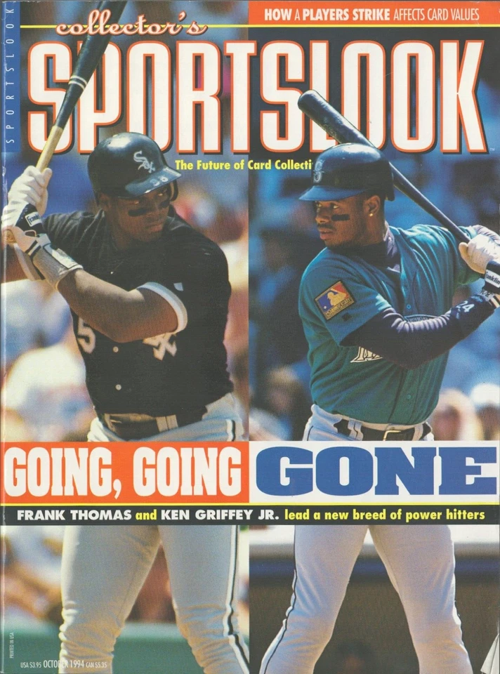 OCT 1994 SPORTS LOOK --FRANK THOMAS and KEN GRIFFEY JR - Image 1 of 1