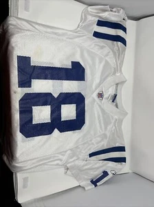 Maglia NFL Indianapolis Colts Peyton Manning #18, attrezzatura Reebok taglia M - Foto 1 di 8