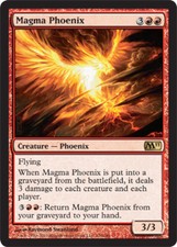 1x Magma Phoenix NM, English MTG Magic 2011 (M11)