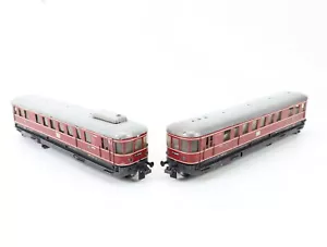 Trix Express H0 758 Dieseltriebwagenzug 2-tlg. rot BR VT 50 001 DB / 3-L-DC - Bild 1 von 6