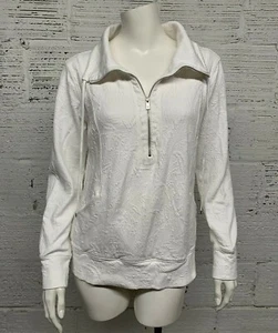 Tommy Bahama White Womens Long Sleeve Pullover Sweater Size S - Picture 1 of 7