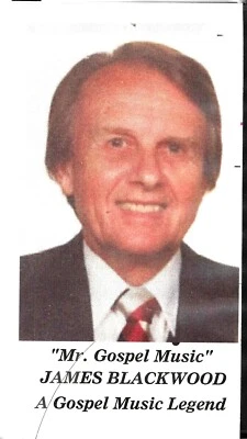 JAMES BLACKWOOD...."MR. GOSPEL MUSIC"....A GOSPEL MUSIC LEGEND....RARE HTF VIDEO - Image 1 of 3