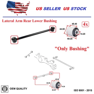 Rear Lateral Lower Arm Bushing Set (4) For Toyota 4Runner 96-02 OEM Quality - Picture 1 of 2