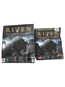Riven: The Sequel to Myst (Windows/Mac, 1997) & The Official Strategy Guide Book - Picture 1 of 9
