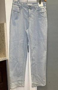 Marc New York Jeans Light Wash High Rise Wide Leg Sz 10 - Picture 1 of 10