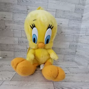 Vintage 1997 Warner Bros Jaclyn Inc 14 Zoll Tweety Vogel Plüsch Rucksack Looney Tunes - Bild 1 von 11