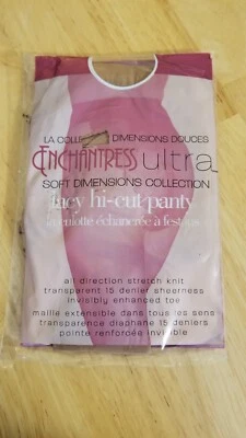 RARAS Pantimedias ENCHANTRESS Apenas Beige X-Alto Dimensiones Suaves Medias SELLADAS Foto 1 de 2