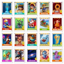 10 seltene Coin Master Karten - Selber auswählen ⭐️ Coin Master ⭐️ 10 high rare