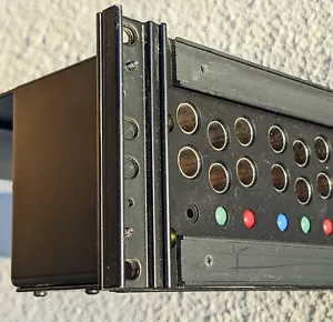 RGB Video Patchbay ADC CV-8-N w/ 75 Ohm BNC /COAX; Shipping damage repaired; NEW - Picture 1 of 11
