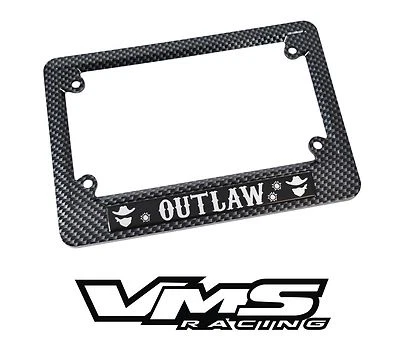 VMS OUTLAW MOTOCICLISTA RANGO CLUB PLACA MARCO FIBRA DE CARBONO B Foto 1 de 3