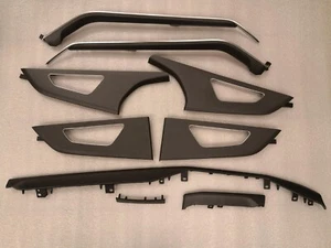 OEM AUDI Q7/SQ7 4M Q8/SQ8/RSQ8 4M COMPLETE INTERIOR MATT CARBON TRIM SET NEW!!! - Picture 1 of 20