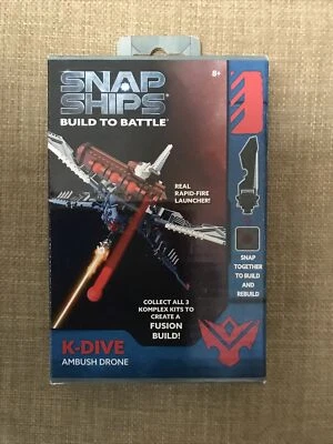 SNAP SHIPS Build To Battle Komplex K-DIVE Ambush Drone NEW - Image 1 of 2