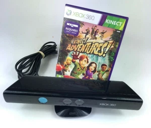 Official Xbox 360 Kinect Motion Sensor Camera + Random Kinect Game (FAST POST) - Picture 1 of 1