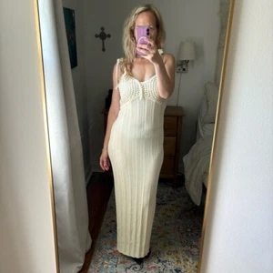 Line and Dot Häkelkleid Damen Small Ivory Creme - Bild 1 von 7