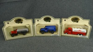 (B27) Diecast Metal Replica Chevron Commemorative Models Lledo England Lot Of 3 - Picture 1 of 9