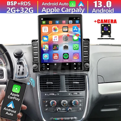 Radio estéreo GPS Android Carplay inalámbrico para Dodge Grand Caravan 2008-2020 Foto 1 de 4