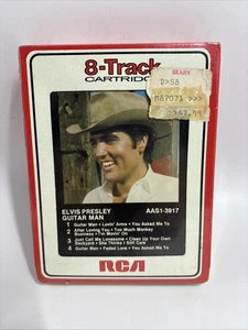 Elvis Presely Guitar Man 8 Track Cassette RARE! SEALED - Picture 1 of 7