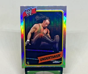 2008 Topps Chrome WWE Heritage III Refractor 57 Undertaker WWE Legends - Picture 1 of 4
