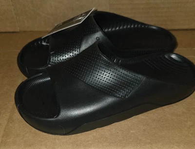 Nike Air Jordan Post Slides Niños Grandes Negro Talla 4Y FJ6069-001 NUEVO Foto 1 de 4